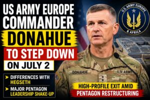 US Army Europe Commander Gen. Christopher Donahue to Step Down Amid Pentagon Reshuffle