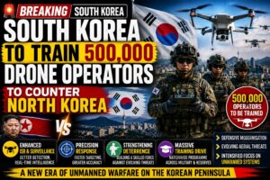 South Korea to Train 500,000 Drone Operators in Massive Defence Overhaul Amid Rising North Korean Threat