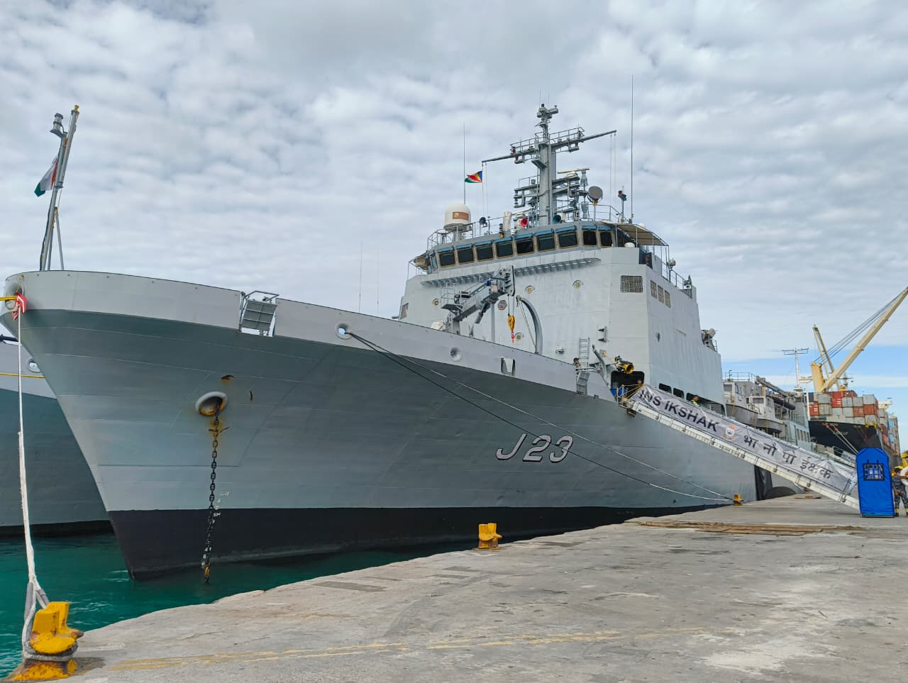 INS Ikshak Arrives in Seychelles to Strengthen Maritime Partnership and Regional Cooperation