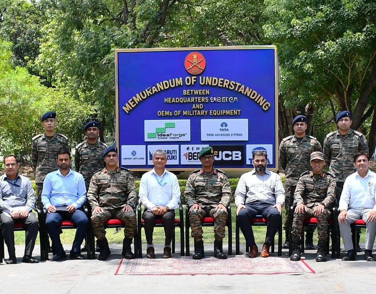 Indian Army's Rising Star Corps Signs Strategic MoUs with Industry Leaders to Boost Combat Readiness