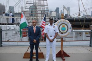 INS Sudarshini Concludes New York Port Call, Showcases India's Maritime Heritage During Lokayan 2026