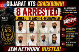 Gujarat ATS Arrests Eight in Alleged Jaish-e-Mohammed Terror Network Case