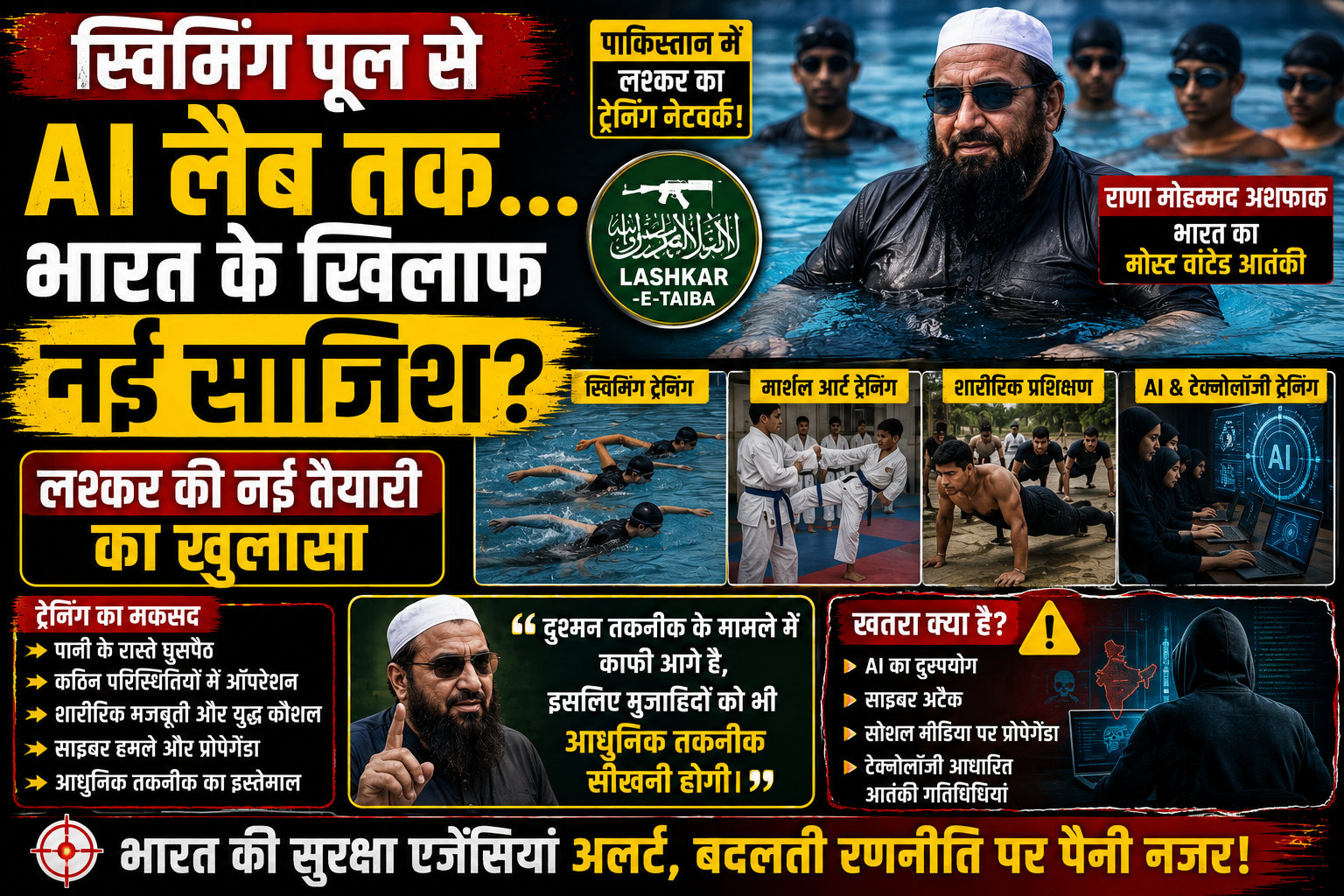 From Swimming Pools to AI Labs: Has Lashkar-e-Taiba Unveiled a New Strategy Against India?