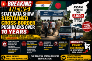 Assam Deported Over 2,000 Foreign Nationals in a Decade, Majority Sent to Bangladesh