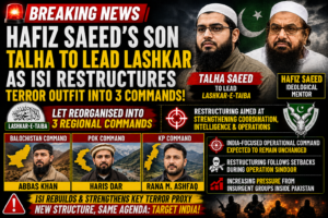 Intelligence Report: Hafiz Saeed's Son Talha Saeed Set to Lead Lashkar-e-Taiba as ISI Reportedly Reorganises Terror Outfit