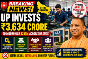 Uttar Pradesh Approves ₹3,634 Crore to Modernise 62 Industrial Training Institutes