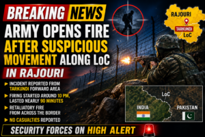 Army Opens Fire After Suspicious Movement Along LoC in Rajouri; Cross-Border Exchange Lasts 90 Minutes