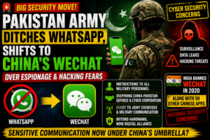 Pakistan Army Reportedly Shifts Official Communications from WhatsApp to WeChat