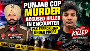 Punjab Cop Murder Accused Killed in Encounter; Suspected Pakistan-Based Terror Link Under Probe