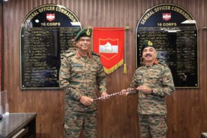 Lt Gen Mohit Seth Takes Over as White Knight Corps Commander in Jammu
