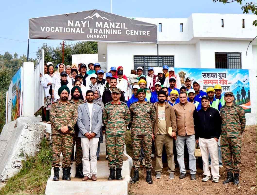 INDIAN ARMY INAUGURATED ‘NAYI MANZIL’ VOCATIONAL TRAINING CENTRE TO EMPOWER YOUTH IN POONCH