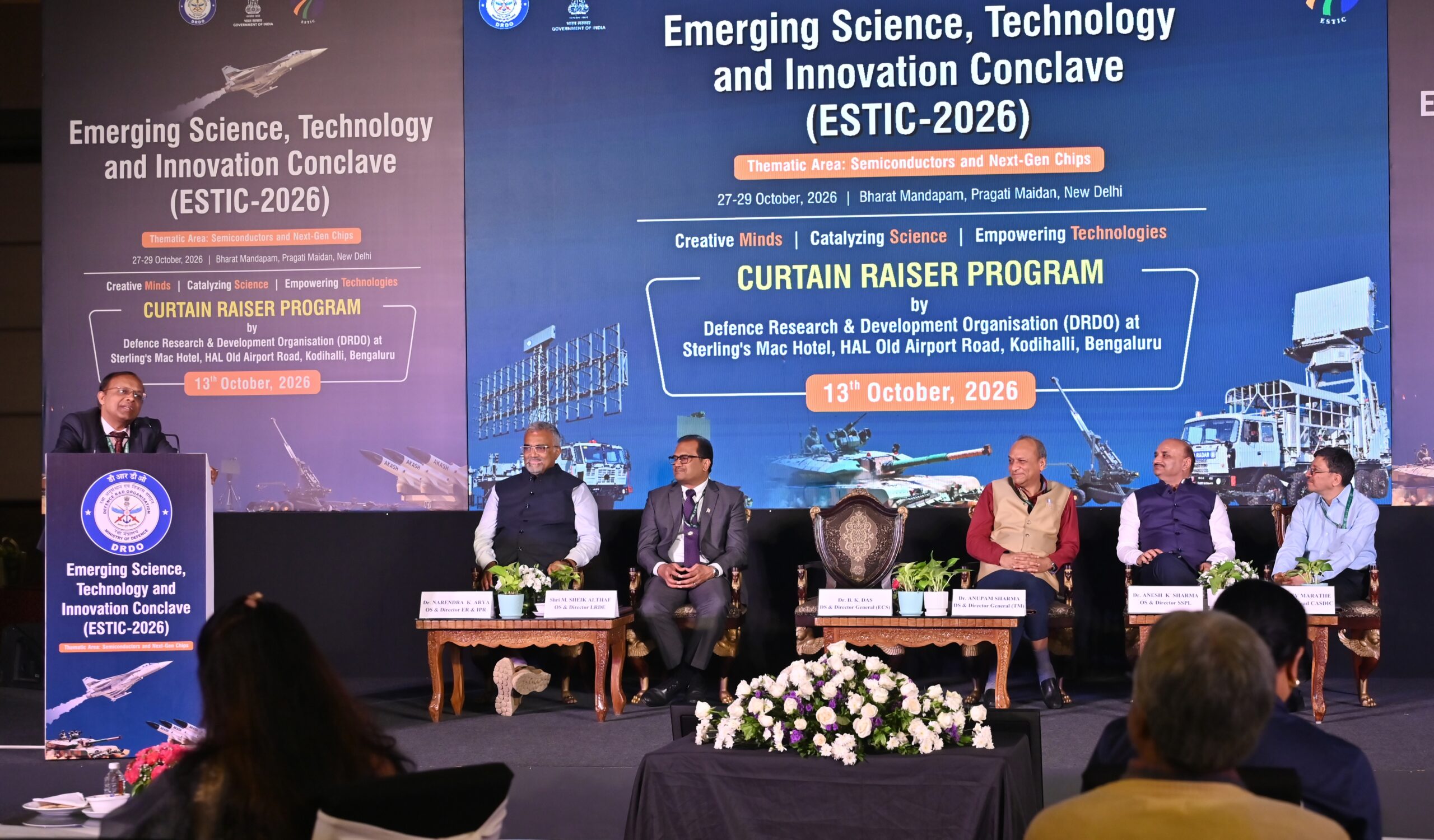 DRDO to Showcase Next-Gen Chips, AI and Advanced Defence Technologies at ESTIC-2026