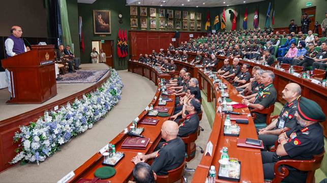 Rajnath Singh Calls for 20–30-Year Strategic Vision for Indian Army, Stresses Readiness for Emerging Security Challenges